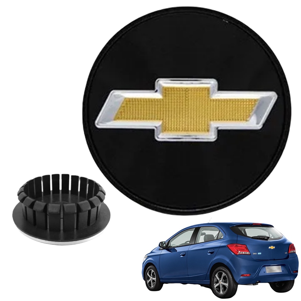 Calotinha Central Onix Agile Montana Prisma Cobalt Cruze Miolo Tampa Central Roda em Oferta na Shopee