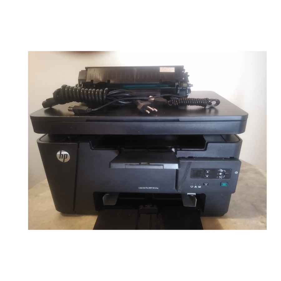 Impressora Multifuncional funcionando 100 Hp Laserjet Pro Mfp M125a