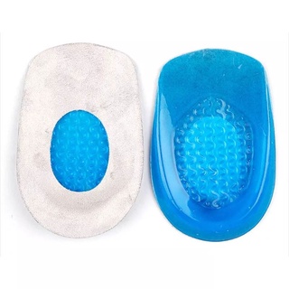 Palmilha gel de silicone ortopédica para esporão calcanhar tendinite fascite