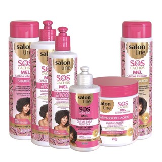 Kit Salon Line Cachos Dos Sonhos Todecacho 3 Produtos 300 Ml Shampoo Condicionador E Creme De Pentear Shopee Brasil