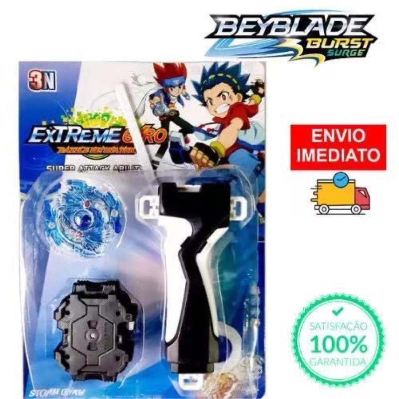 Beyblade Zillion Zeus B 59 Burst Ferro Rapidity | Shopee Brasil