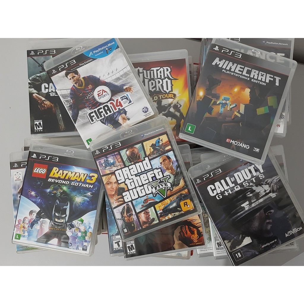 Jogos de PS3 Raros mídia física original Play 3 PlayStation 3