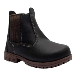 Bota Botina Jequinha Infantil Masculino Menino Jeca Country Sapato Texana 09.47J