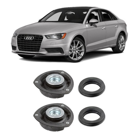 Par Batente Rolamento Suspensão Dianteira Audi A3 2018 2019