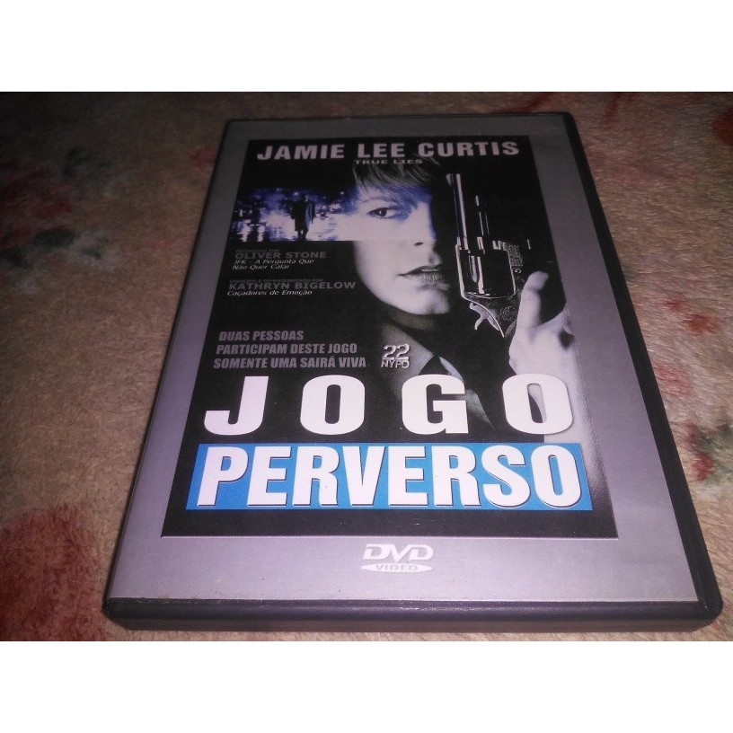 Dvd Jogo Perversos Jamie Lee Curtis Usado Original Bom Estad