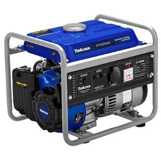 Gerador á Gasolina 1,2 KVA 4 Tempos GT1200 Monofásico TEKNA em Oferta na Shopee