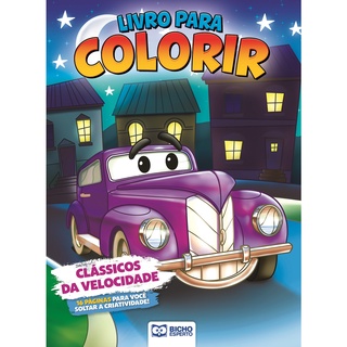Livro Para Colorir Máquinas Radicais - Clássicos da Velocidade