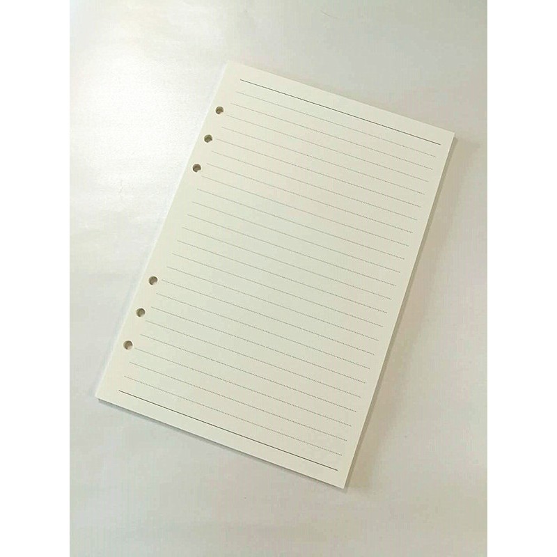 120 Folhas Pautadas A5 (Cor Creme) 120 Folhas Pautadas A5 (Cor Creme)