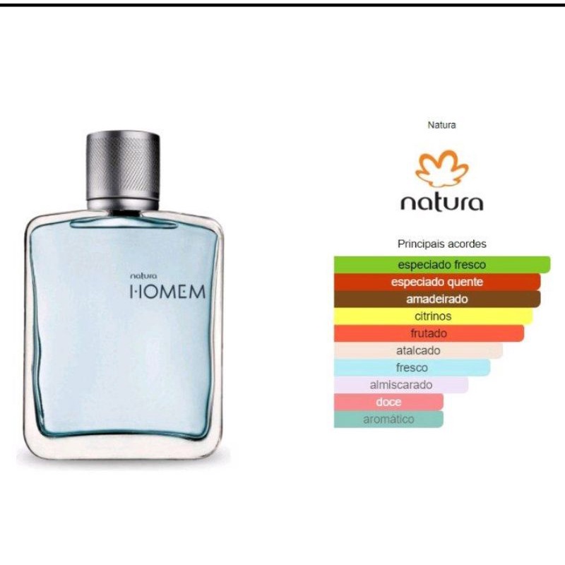 Perfume Natura Homem Masculino - 100ml | Shopee Brasil