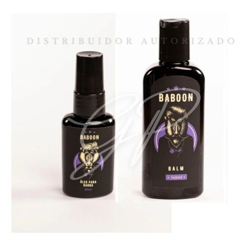 Baboon  Kit Barba - 1 Balm 140ml + 1 Óleo De Barba 30ml