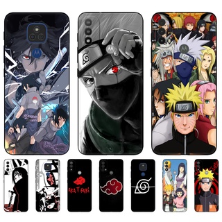 Para Motorola Moto E20 E30 E40 E7 Mais Caso Tampa Traseira Do Telefone Saco De Proteção De Silicone Macio Tpu Naruto Kakashi Uchiha Itachi anime