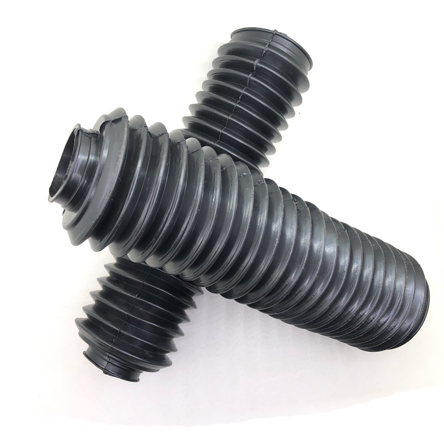 Para Honda XL 650 AX1 Kawasaki KL250 XG250 XT225 ER-5 Motocicleta Garfo Dianteiro Polainas De Borracha Botas Universal M