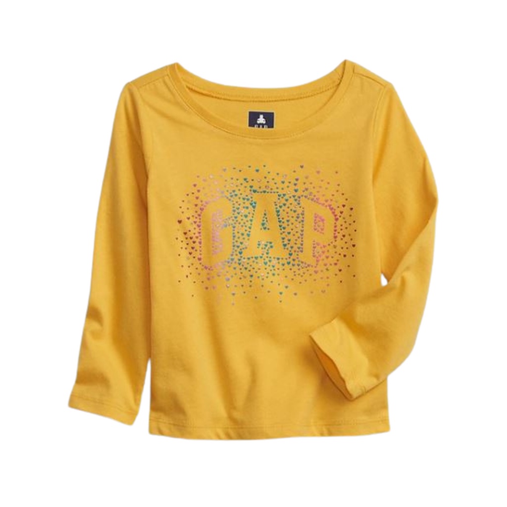 Camiseta Infantil  GAP Menina Manga Longa mportada Original 2t 3t 4t