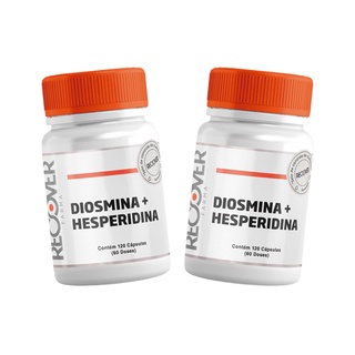 2x Diosmina 450mg + Hesperidina 50mg - 120 Cápsulas