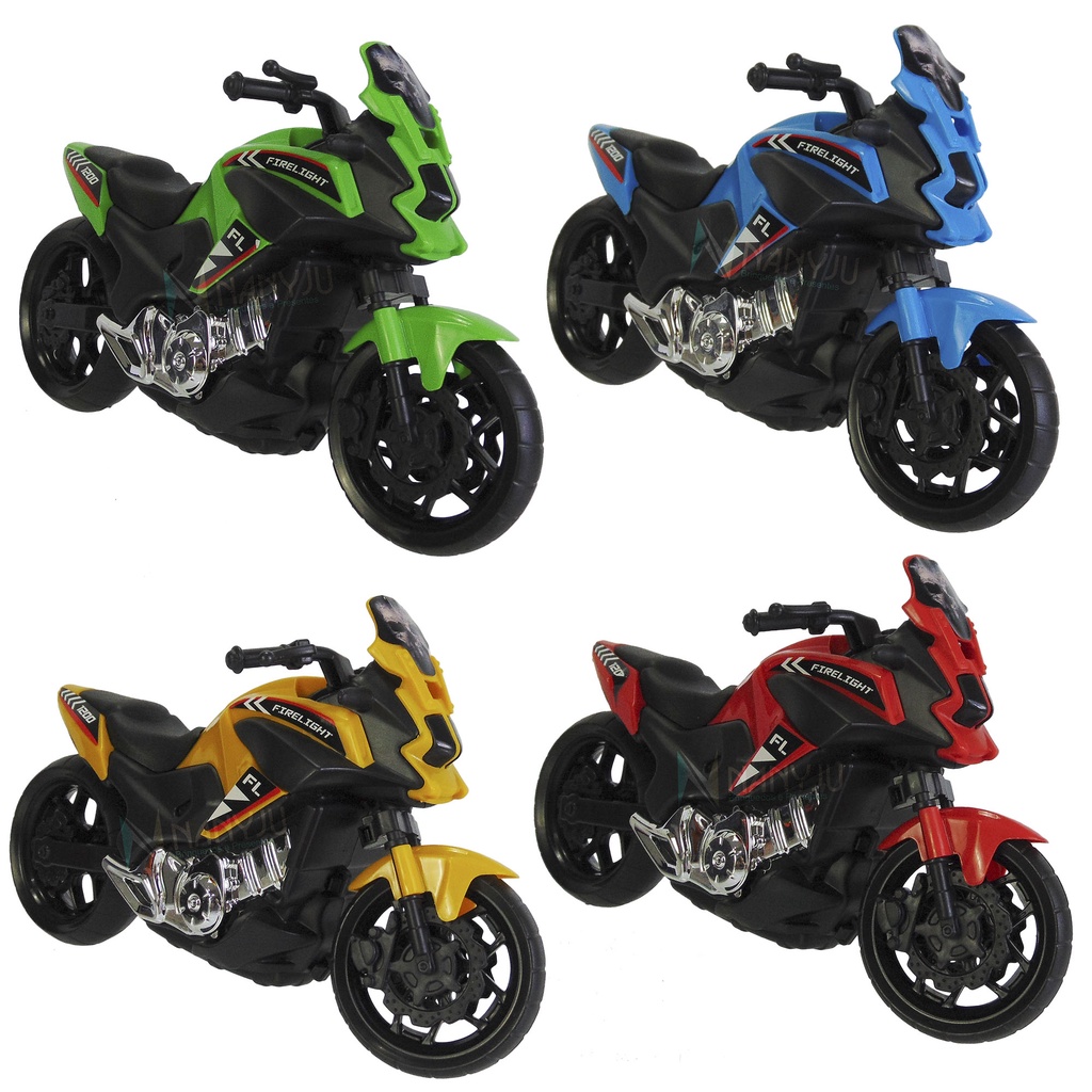 Mini Motinha De Brinquedo Moto Esportiva Alta Cilindrada