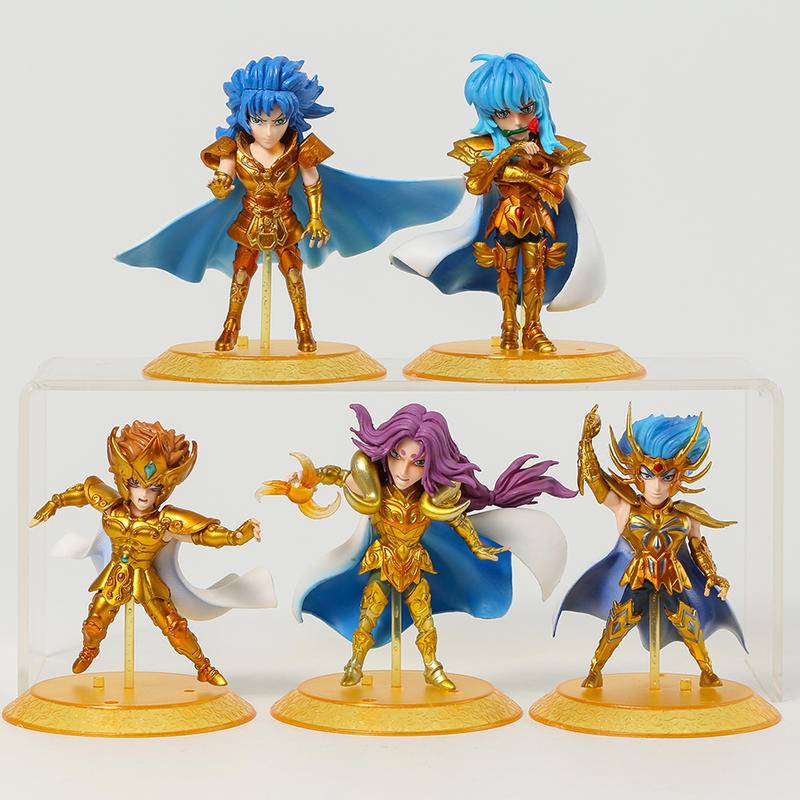 Saint Seiya Anime Heroes Mini Bonecos Figuras Acao