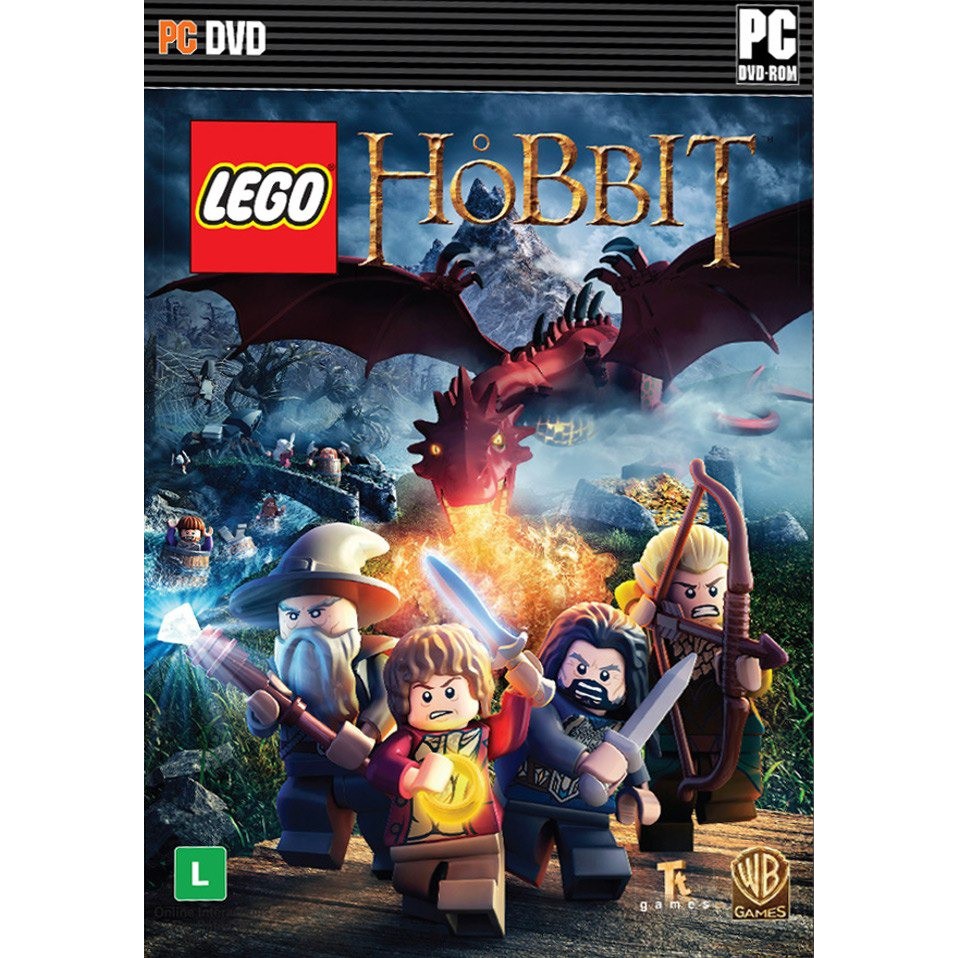 Lego O Hobbit Em Português / Pc - Lacrado!