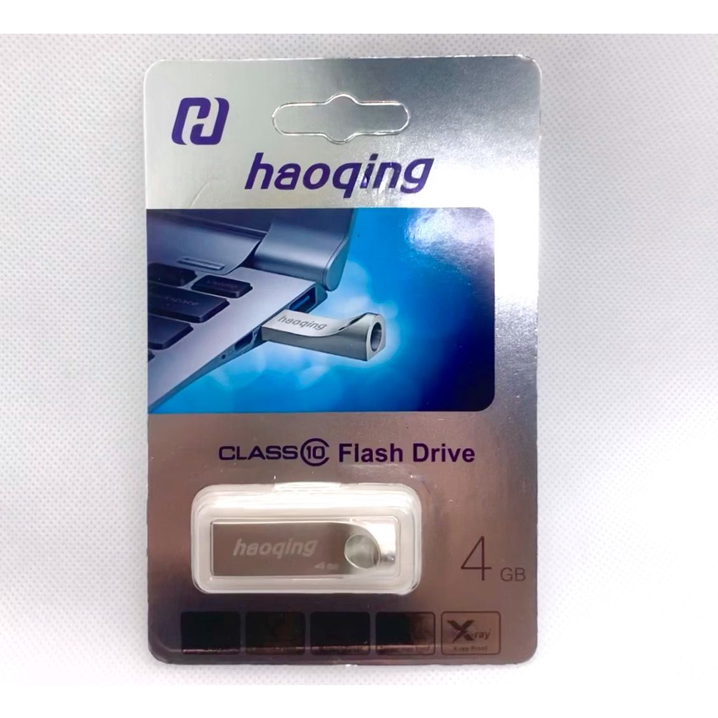 Pendrive Haoqing Metálico Class 10 Flash Drive 4GB 8GB 16GB 32GB