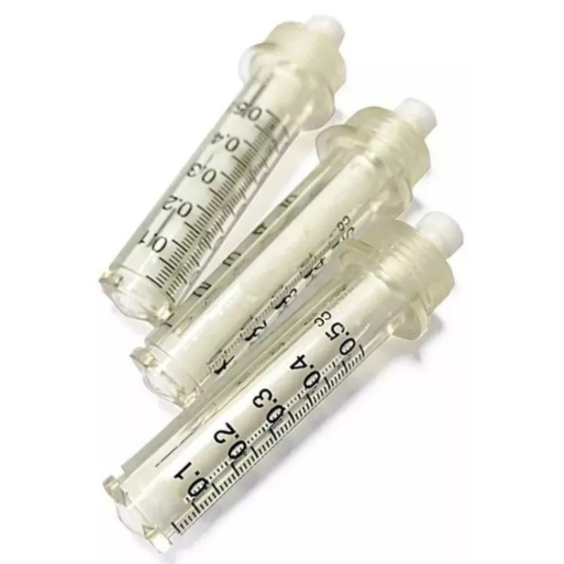 10 Cartuchos/Seringas Hyaluron Pen 0,5ml Caneta Pressurizada