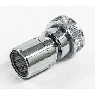 Arejador em metal Cromado 3/4 articulado em ABS para torneiras de tanque ou jardim