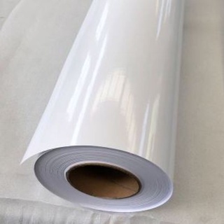 Bobina Adesivo Vinil Cristal Brilho Laminação A Frio 33cmx3m