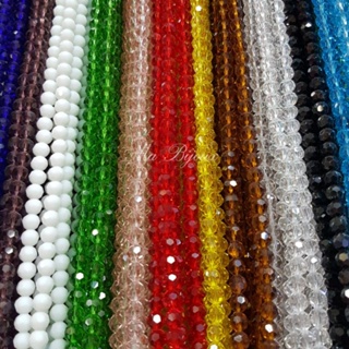 Cristal bola facetada 8mm - fio com 70 contas sextavada em Oferta na Shopee