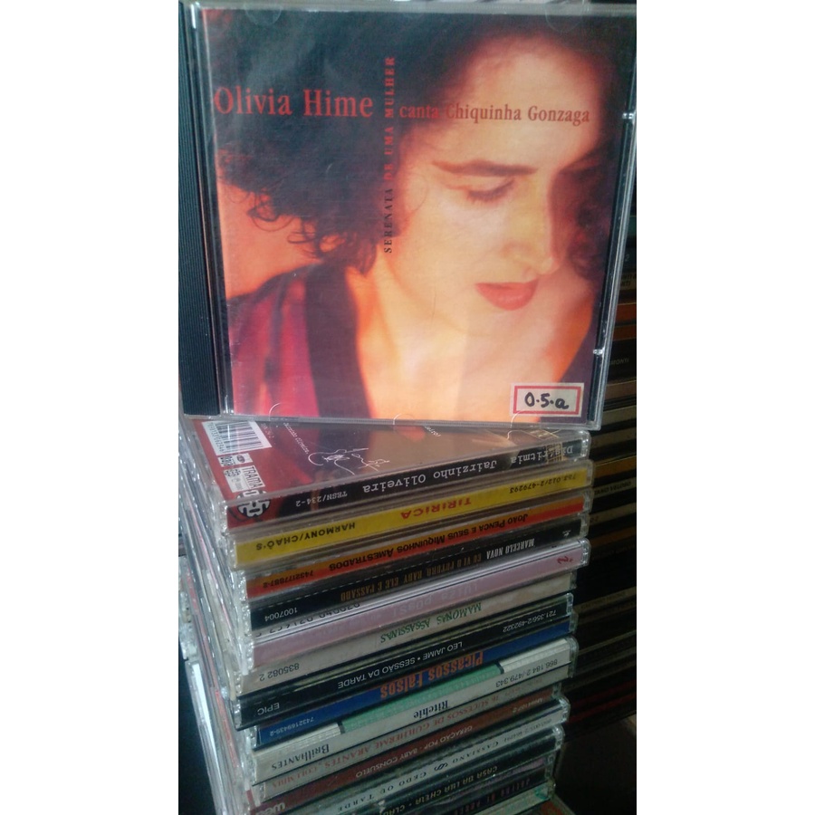 CD Olivia Hime Cantando Chiquinha Gonzaga(1998) Kuarup Discos