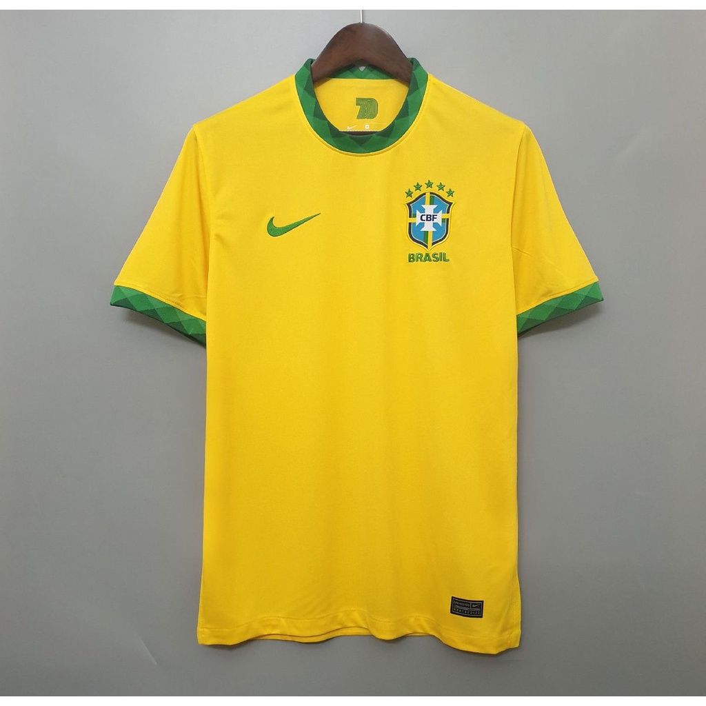 Camisa Brasil Home Copa do Mundo 2022 - Amarela. | Shopee Brasil