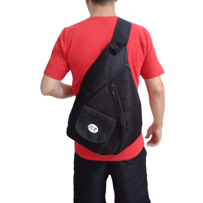 Mochila Transversal Academia Trabalho Faculdade Escolar Etc.