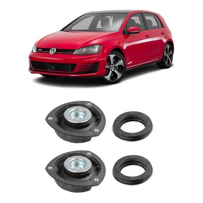 Par Coxim Com Rolamento Dianteiro Golf Gti 2013 2014 2015 16