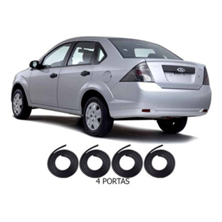 Kit Borrachas De Vedação Ford Fiesta Sedan 2013 2014 4 Port em Oferta na Shopee