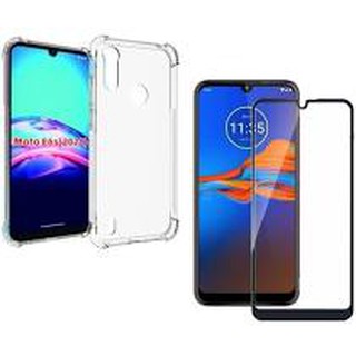 Kit Capa Anti Shock + Película De Vidro 3D E6S