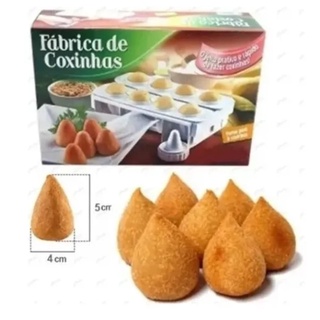Formas Fábrica Coxinhas Salgado Modelador Faz 8 Coxinhas -PRONTA ENTREGA-