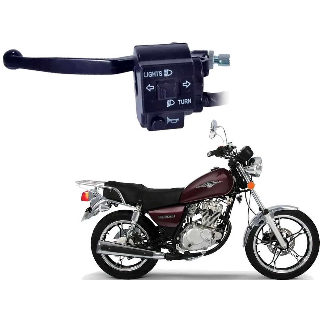 Interruptor Punho Luz Suzuki Intruder 125 2006 2007 Ate 2010