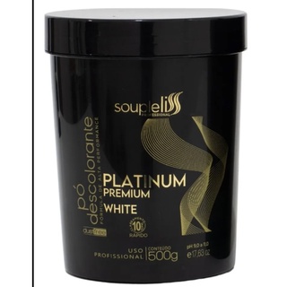 Pó Descolorante White Branco Souple Liss 500gr + Brinde