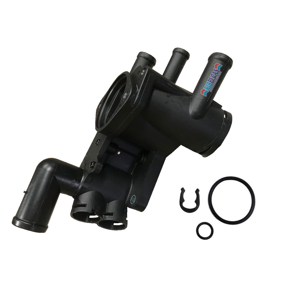 CARCACA S/ VALVULA TERMOSTATICA GOL VOYAGE SAVEIRO FOX SPACEFOX POLO A3 A4 GOLF 1.6 G5 - 032121026BF 032121026BD