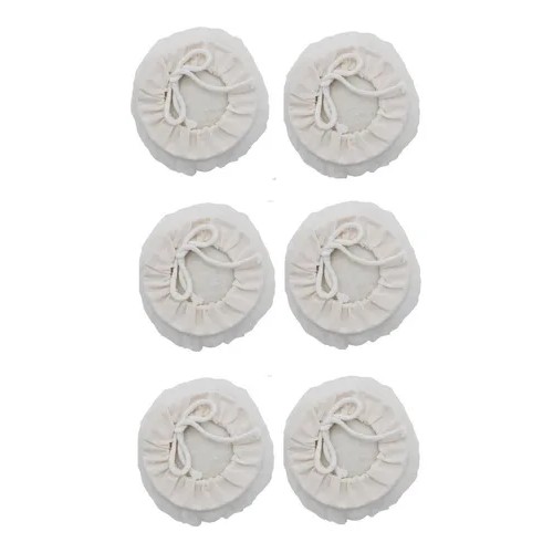 Kit 6 Boina De Lã Carneiro Polimento Automotivo Disco 5 Pro