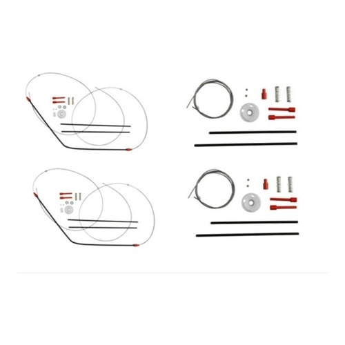 4 Kits de Reparo da Maquina do Vidro Elétrico Traseiro/Dianteiro do Golf - 95/96/97/98