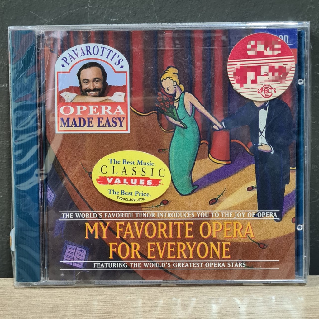 CD Pavarotti's Opera Made Eyse - My Favorite Opera For Everyone / Novo Lacrado