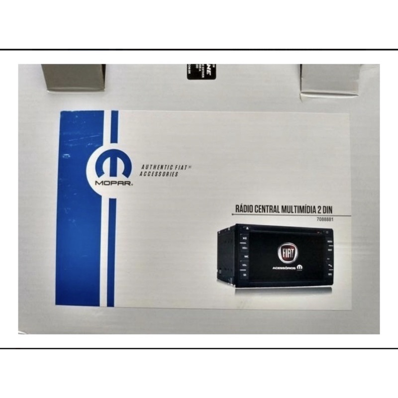 Central Multimídia Mopar 2din Original Fiat 7088881