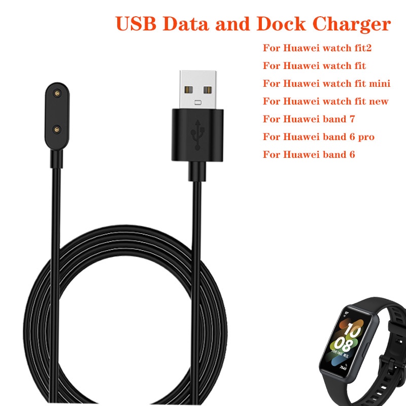Para Huawei Band 10 9 8 7 6 Pro USB Dados E Carregador Doca Watch Fit/Novo/mini/Fit2/Fit3
