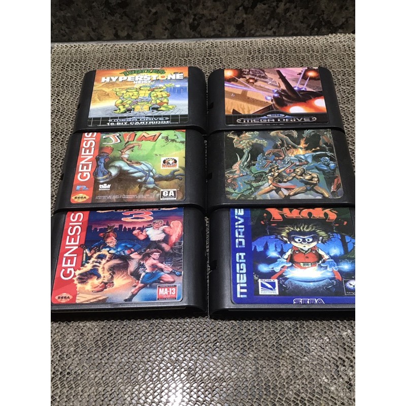 Jogos de Mega Drive - Lista 002