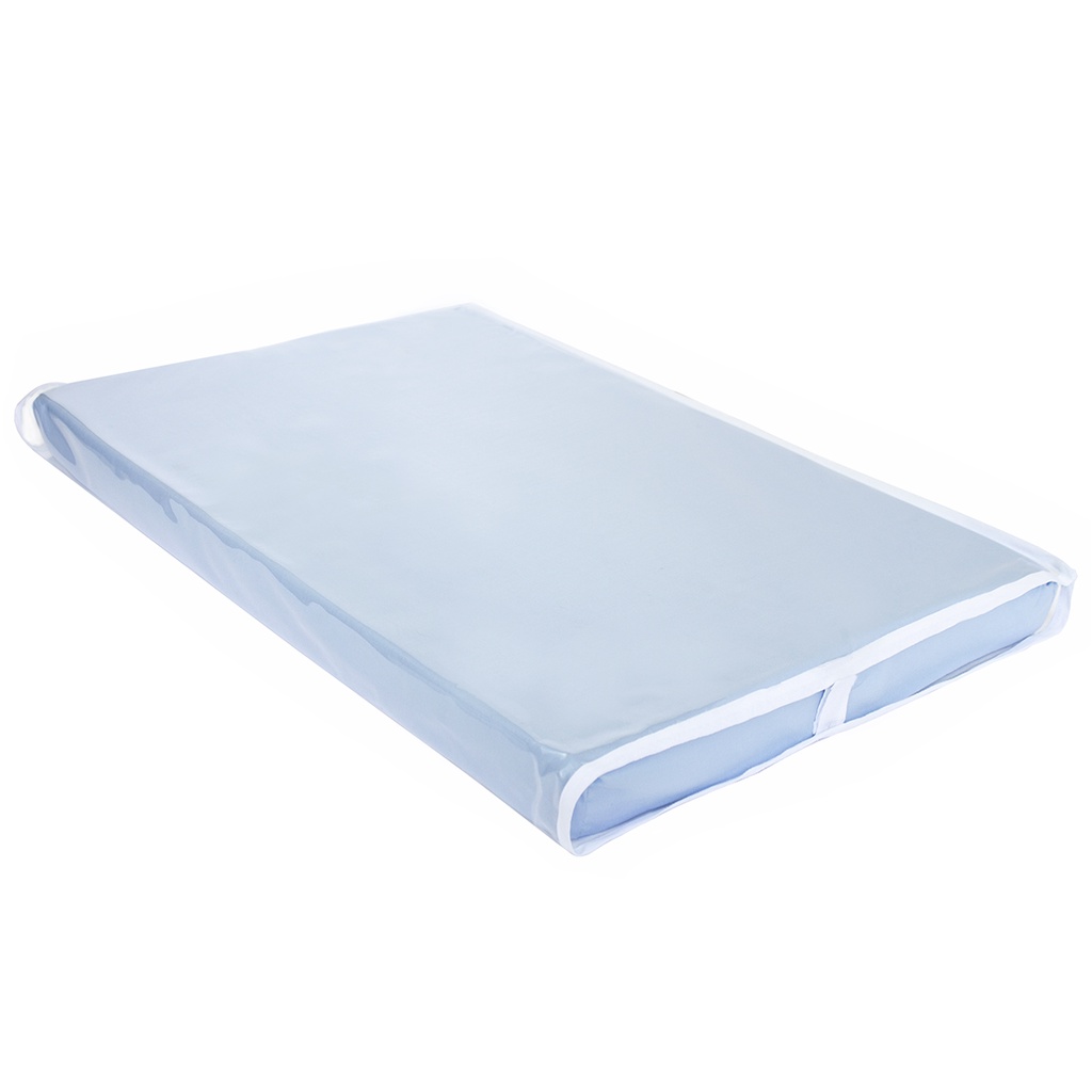 Trocador Plastificado Cômoda Higiene Bebê Azul Quarto Menino