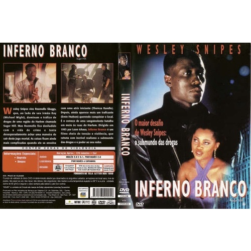 DVD Original Inferno Branco (Wesley Snipes)