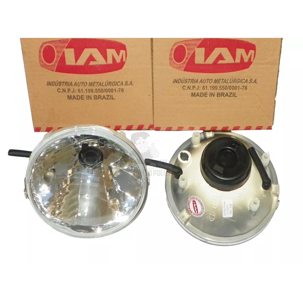 Par Farol L200 Sport Outdoor C/ Lente Policarbonato - Iam