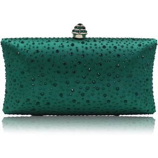 Bolsa De Mão Feminina Rhinestone Party Prom Promessa De Casamento Saco De Noite De Cristal Festa Embreagens