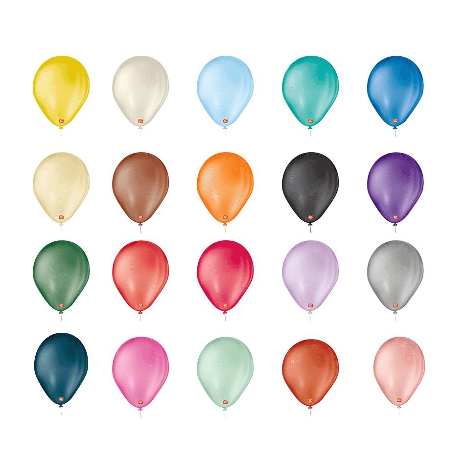 Balões Bexigas 50 Unidades São Roque Nº7