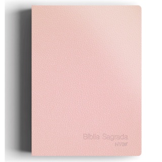 Bíblia Sagrada Slim Compacta | NVI | Capa Luxo Nude em Oferta na Shopee