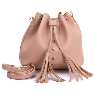 Promoção Bolsas Feminina Saco Couro Ecologico rose nude
