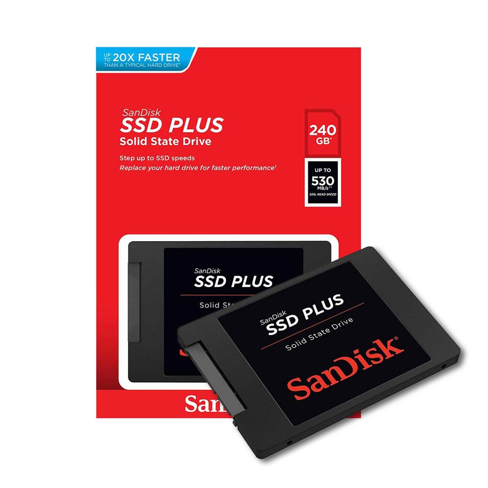 Sandisk Ssd Plus Solid State Drive 240gb Shopee Brasil 7755